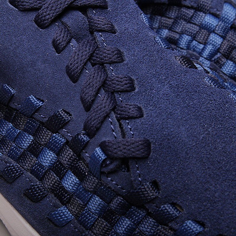 мужские синие кроссовки Nike Air Footscape Woven NM 875797-400 - цена, описание, фото 3